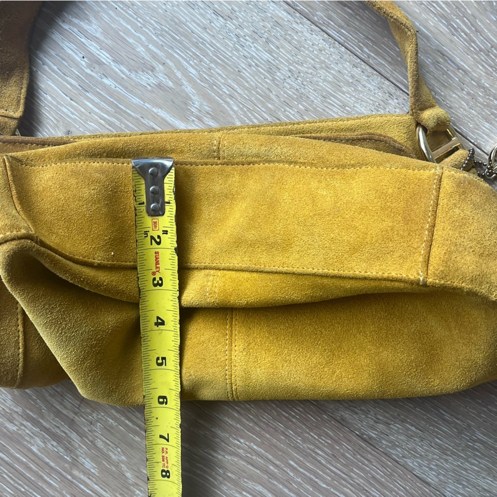 Giani Bernini Yellow Shoulder Bag with Slouchy Design - Picture 12 of 14
